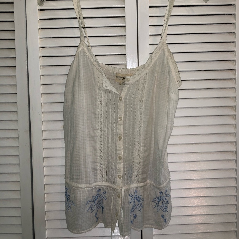 Denim and Supply Ralph Lauren White Top